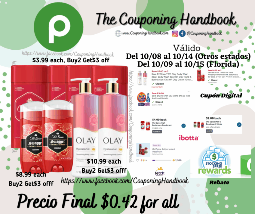 08 Productos de Pg por $0.42