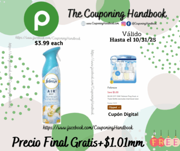 Febreze Air Mist Refresh & Energize, Air Freshener Spray, 8.8 oz Gratis