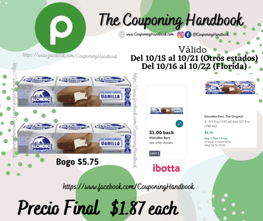 Klondike Bars, The Original por $1.87