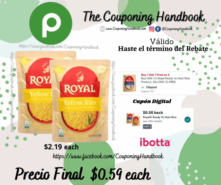 Royal Rice por $0.59