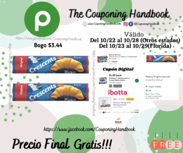 02 Pillsbury Original Crescents 8 rolls Gratis