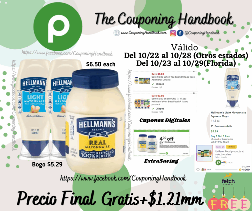 03 Mayonnaise Hellmann’s Gratis
