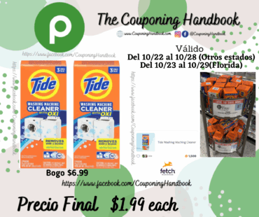 Tide Washing Machine Cleaner por $1.99