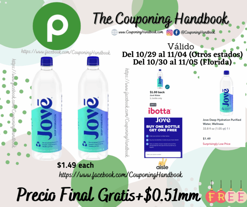 02 Jove Deep Hydration Purified Water, Wellness 33.8 fl Gratis