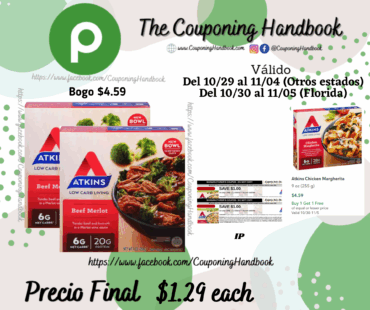 Atkins Beef Merlot por $1.29