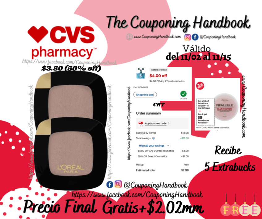 02 L’Oreal Paris Colour Riche Mono Eyeshadow 0.12 OZ, Matte It Up Gratis