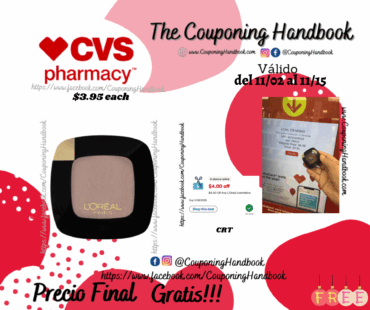 L’Oreal Paris Colour Riche Mono Eyeshadow 0.12 OZ Gratis