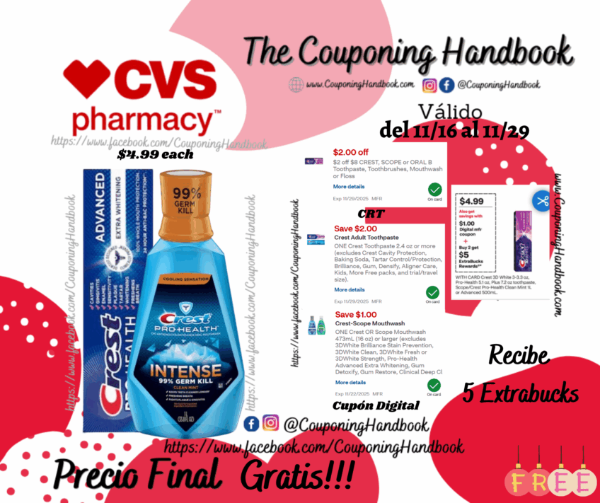 02 Productos Crest Gratis