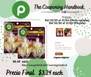 Air Wick Scented Oil Refill Essential Oils por $3.24