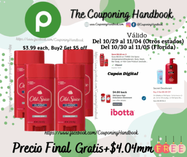 04 Old Spice Classic Original Scent Deodorant for Men, 3.25 oz Gratis