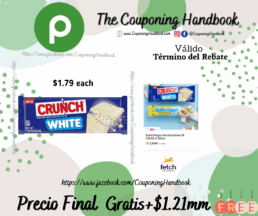 CRUNCH White Chocolate Bar with Crisped Rice Gratis
