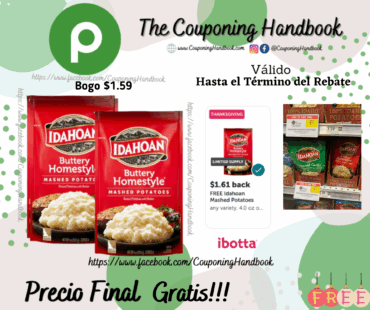 02 Idahoan Buttery Homestyle Mashed Potatoes 4 oz Gratis