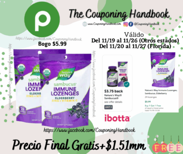 02 Nature’s Way Immune Lozenges, Sambucus, Elderberry 24 lozenges Gratis