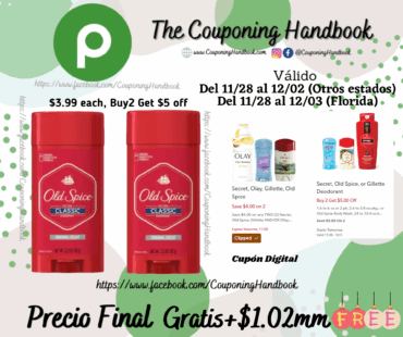 02 Old Spice Classic Original Scent Deodorant for Men, 3.25 oz Gratis