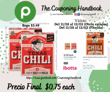 Carroll Shelby’s Chili, Texas por $0.75