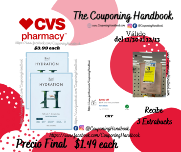 Rael Beauty Moisturizing Hydration Sheet Mask por $1.49