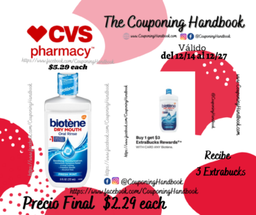 Biotene Oral Rinse Mouthwash for Dry Mouth, Alcohol-Free, Fresh Mint, 8 Ounces por $2.29