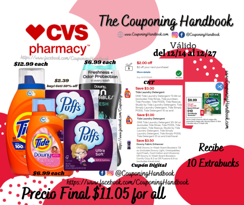 05 Productos de HOusehold por $11.05