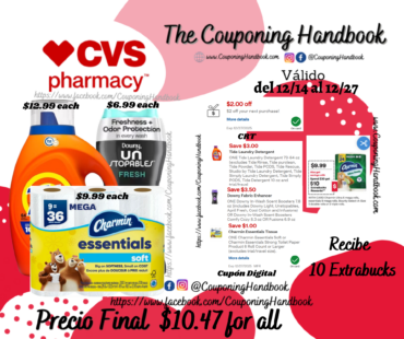 03 Productos de HouseHold por $10.47