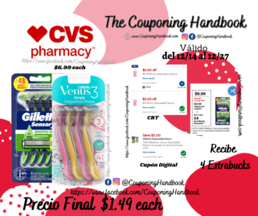 Gillette Disposable por $1.49