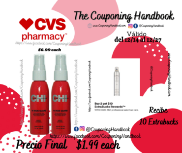 CHI 44 Iron Guard Thermal Protection Spray, 2 OZ por $1.99