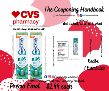 Sensodyne Pronamel Kid’s Fluoride Toothpaste, Bubble Twist, 4 OZ por $1.99