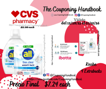 Productos all Detergent por $7.24