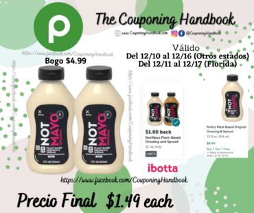 NotCo Plant-Based Original Dressing & Spread por $1.49