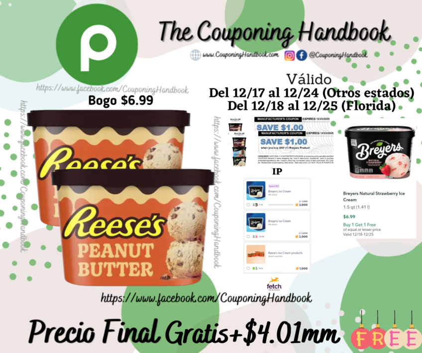 02 Reese’s Peanut Butter Light Ice Cream Frozen Desserts gratis