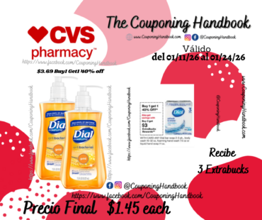 Dial Complete Antibacterial Liquid Hand Soap, 11 fl oz por $1.45