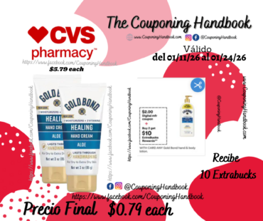 Gold Bond Ultimate Healing Hand Cream, 3 OZ por $0.79