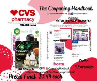 Productos Air Wick por $3.49