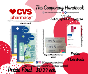 NIVEA Lip Care por $0.29