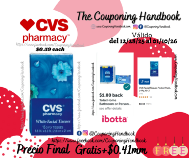 CVS Facial Tissues Pocket Pack, 2-Ply, 15 CT Gratis