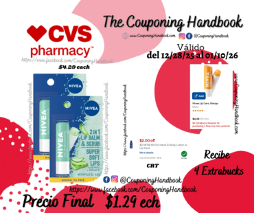 NIVEA Lip Care por $1.29
