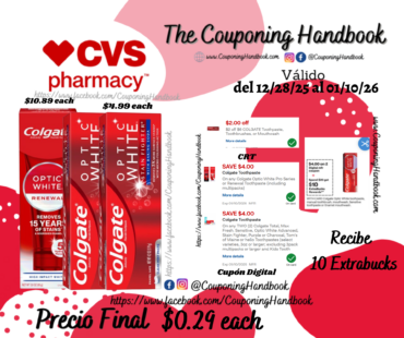 Productos Colgate por $0.29