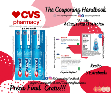 03 Crest Pro-Health Whitening Anticavity Fluoride Toothpaste, 4.3 OZ Gratis