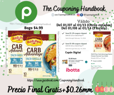 02 Old El Paso Carb Advantage Taco Shells Gratis