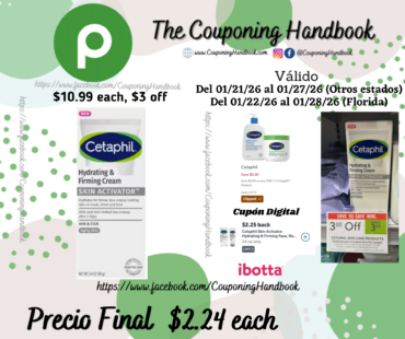 Cetaphil Skin Activator Hydrating & Firming Cream por $2.24