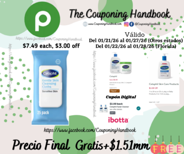 Cetaphil Gentle Skin Cleansing Cloths, 25 ct Gratis