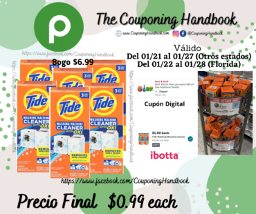 Tide Washing Machine Cleaner por $0.99