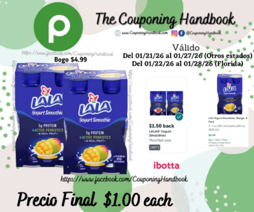 Lala Yogurt Smoothies por $1.00