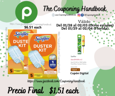 Swiffer Dusters | DUSTER KIT Cleaning Kit, Feather Duster Alternative, Unscented por $1.51