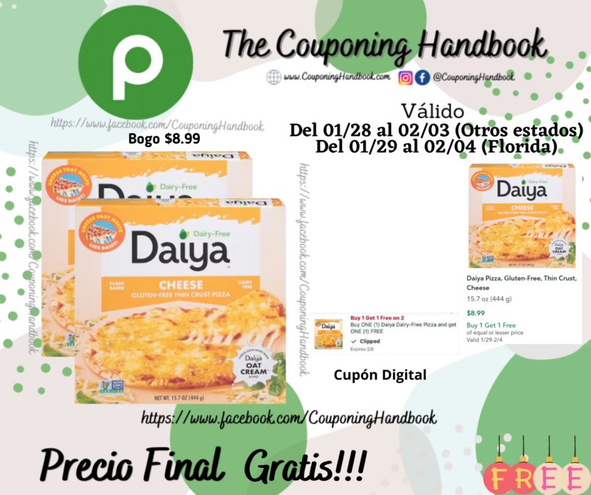 02 Daiya Pizza, Gluten-Free, Thin Crust, Cheese Gratis