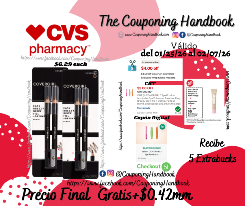 02 CoverGirl Brow & Eyemakers Eyeliner Gratis