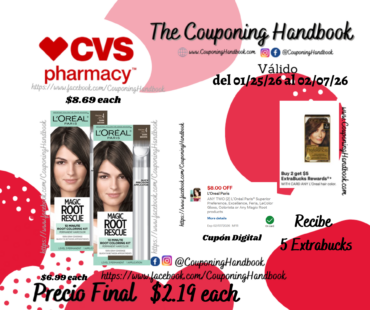 L’Oreal Paris Magic Root Rescue 10 Minute Root Hair Coloring Kit por $2.19