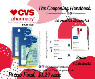 NIVEA Lip Care por $1.29