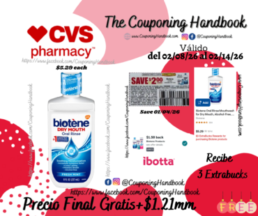 Biotene Oral Rinse Mouthwash for Dry Mouth, Alcohol-Free, Fresh Mint, 8 OZ Gratis