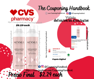 Nexxus Advanced Invisible Clean Dry Shampoo, 1.15 OZ por $2.29