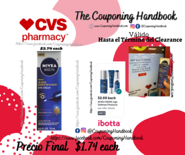 Nivea Men Age Defense Eye Cream, 0.5 OZ por $1.74